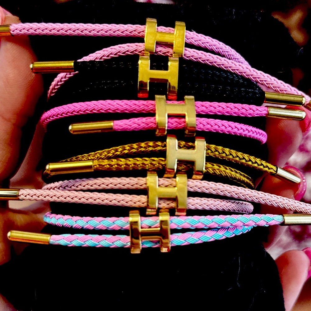 Adjustable Fashion Bracelets Gold Plated